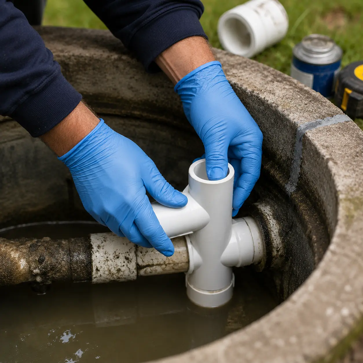 Septic system maintenance in King City